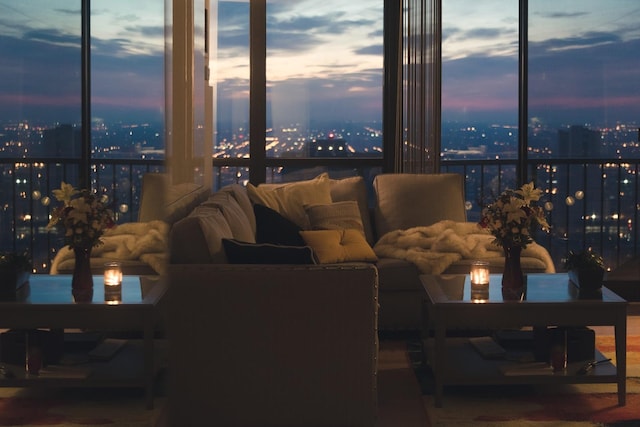 10 E Ontario St Unit 4805, Chicago, IL 60611 - living room with a city view