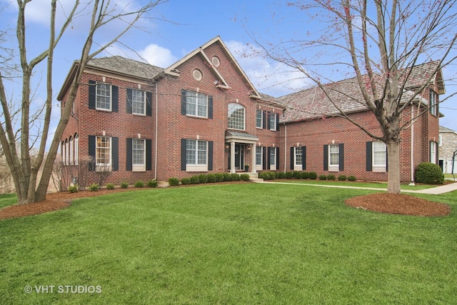 4824 Darlene Ct E, Long Grove, IL 60047 - colonial inspired home featuring brick siding and a front lawn