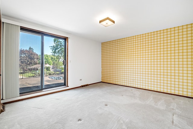 533 Lomond Dr, Mundelein, IL 60060 - spare room featuring carpet flooring and baseboards