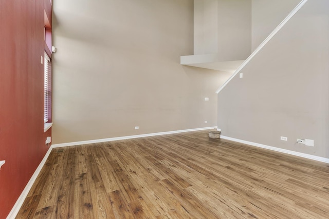 453 Lancaster Dr, Pingree Grove, IL 60140 - unfurnished room with wood finished floors and baseboards
