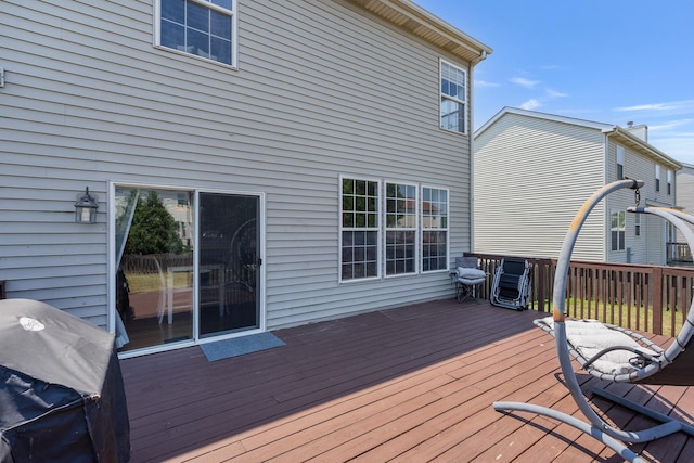 1453 Waterside Dr, Bolingbrook, IL 60490 - deck featuring a grill