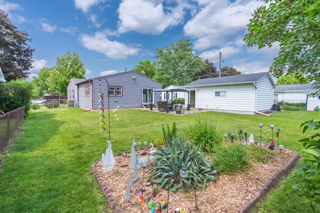 714 Cedardale Pl, Aurora, IL 60506 - rear view of house with a patio