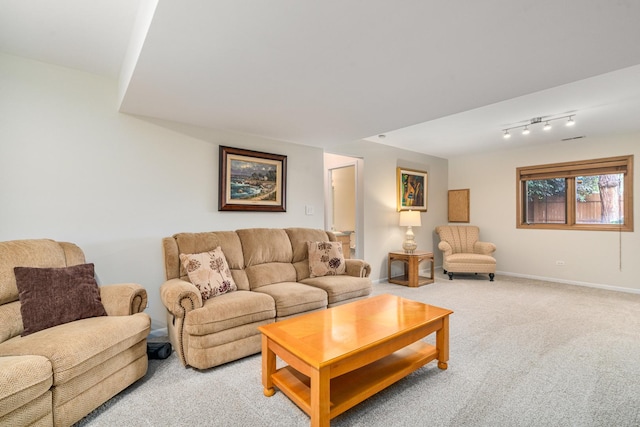 291 Georgetown Ave, Romeoville, IL 60446 - living area featuring carpet and baseboards