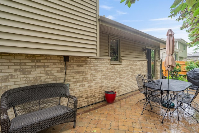 291 Georgetown Ave, Romeoville, IL 60446 - view of patio / terrace with outdoor dining area and grilling area