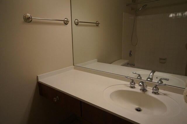 474 N Lake Shore Dr Unit 2101, Chicago, IL 60611 - full bathroom featuring vanity, tub / shower combination, and toilet
