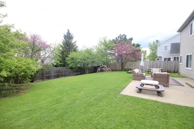 7003 94th Ave, Kenosha, WI 53142 - view of yard featuring a patio
