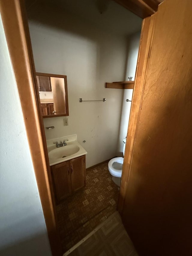 428 Chicago Ave, Savanna, IL 61074 - half bath with toilet and vanity