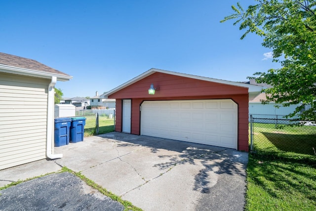 5831 Allemong Dr, Matteson, IL 60443 - view of detached garage