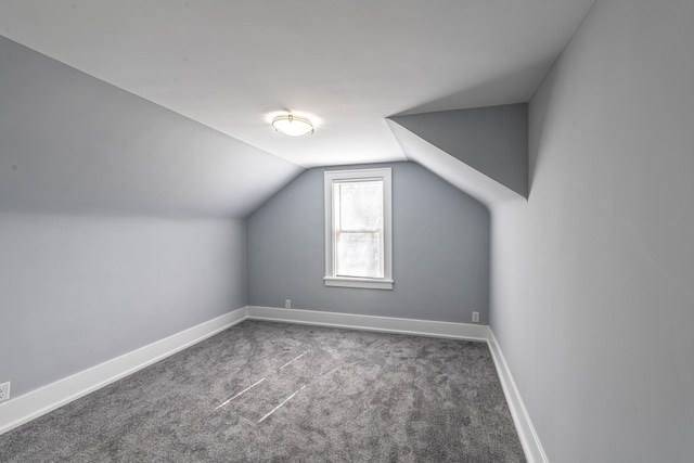 14446 Martin Luther King Jr Dr, Dolton, IL 60419 - bonus room featuring lofted ceiling, carpet floors, and baseboards