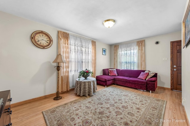 3324 N Ottawa Ave, Chicago, IL 60634 - living area with wood finished floors and baseboards