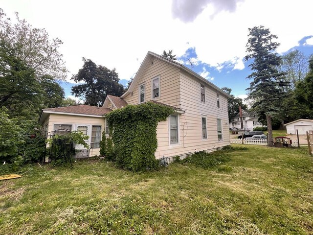 802 Locust St, Prophetstown, IL 61277 - view of rear view of house