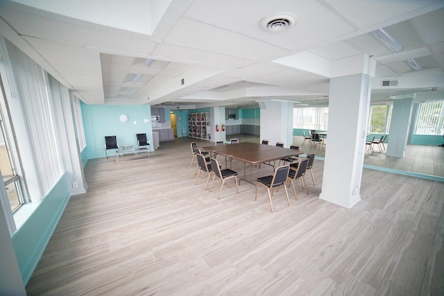 6301 N Sheridan Rd Unit 22N, Chicago, IL 60660 - dining room with wood finished floors and baseboards