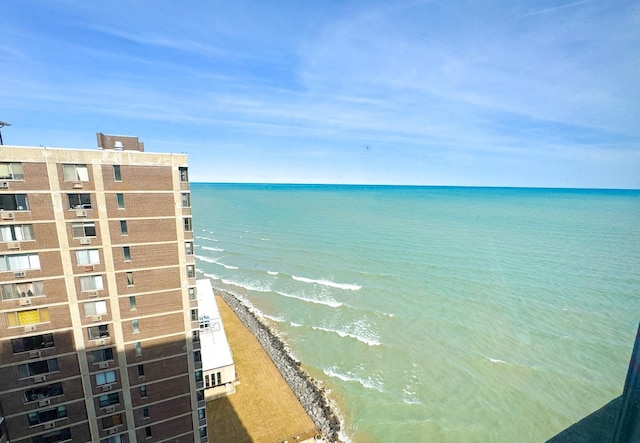 6301 N Sheridan Rd Unit 22N, Chicago, IL 60660 - water view with nearby beach