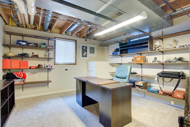 1056 Whirlaway Ave, Naperville, IL 60540 - carpeted office space with electric panel and baseboards