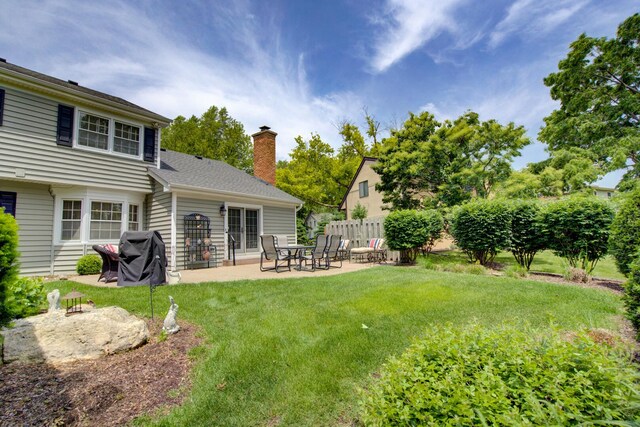 1056 Whirlaway Ave, Naperville, IL 60540 - view of yard with a patio area