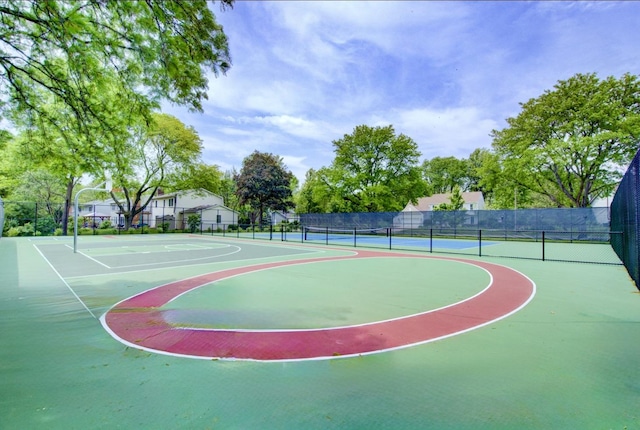 1056 Whirlaway Ave, Naperville, IL 60540 - view of sport court featuring a tennis court