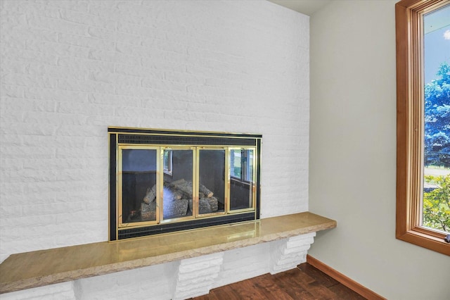 1651 Phillips Woods Ln, Urbana, IL 61802 - detailed view of wood finished floors and baseboards