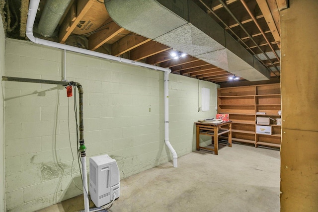 1651 Phillips Woods Ln, Urbana, IL 61802 - view of unfinished basement