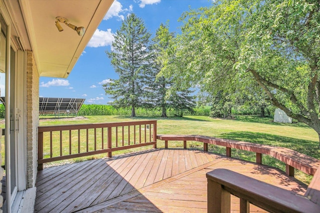 1651 Phillips Woods Ln, Urbana, IL 61802 - deck with a lawn