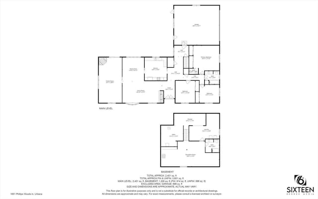 1651 Phillips Woods Ln, Urbana, IL 61802 - view of room layout