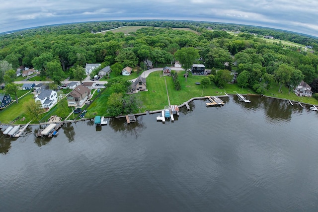 2908 Oakwood Ave, Mchenry, IL 60051 - view of property location with a large body of water and a forest