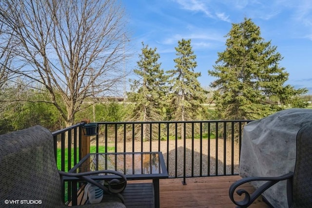 1130 Westminster Ln Unit 1130, Elk Grove Village, IL 60007 - wooden terrace featuring area for grilling