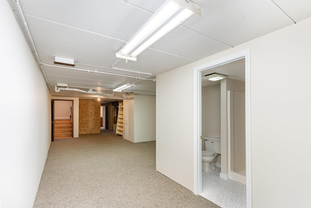 244 Greenwood N, Dekalb, IL 60115 - corridor featuring light carpet