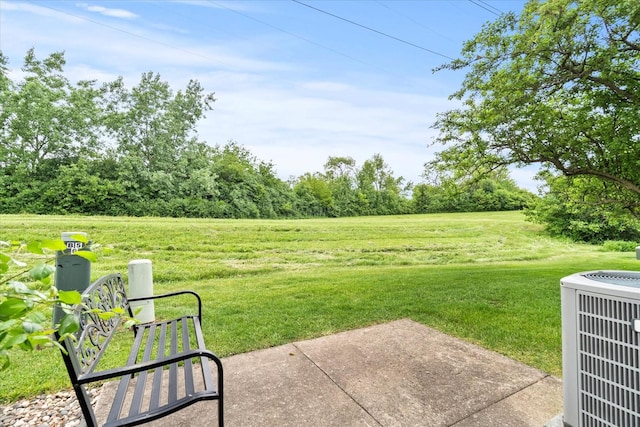 1412 Root St, Crest Hill, IL 60403 - view of grassy yard with cooling unit