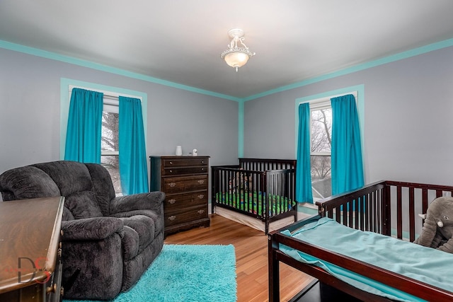 22386 N 3400 E Rd, Emington, IL 60934 - bedroom with wood finished floors and ornamental molding