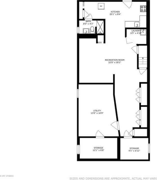 7832 S Paxton Ave, Chicago, IL 60649 - view of property floor plan