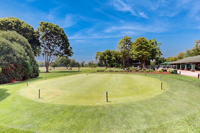 7832 S Paxton Ave, Chicago, IL 60649 - view of home's community featuring an area to practice putting and a yard