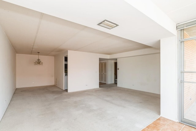 1301 N Western Ave Unit 236, Lake Forest, IL 60045 - spare room featuring light colored carpet
