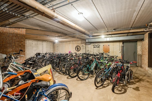 1301 N Western Ave Unit 236, Lake Forest, IL 60045 - garage with bike storage