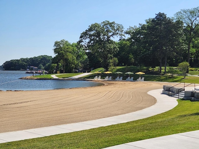 126 Cora Ave Unit D, Fox Lake, IL 60020 - view of home's community featuring a water view and a yard