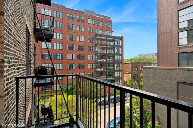 106 N Aberdeen St Unit 4F, Chicago, IL 60607 - view of balcony