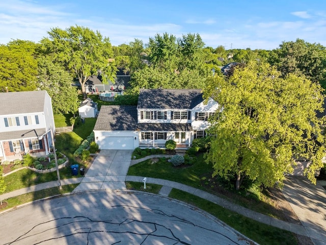 1520 Fordham Ct, Naperville, IL 60565 - view from above of property