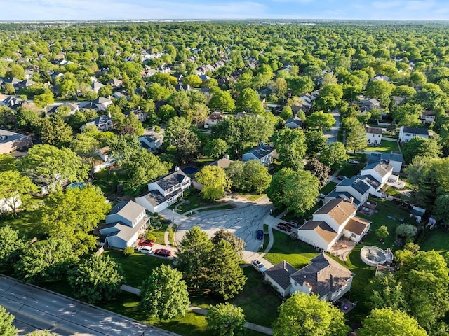 1520 Fordham Ct, Naperville, IL 60565 - aerial perspective of suburban area