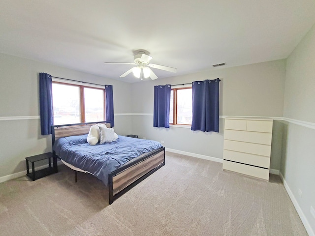 5831 W 109th St, Chicago Ridge, IL 60415 - bedroom with carpet floors and multiple windows