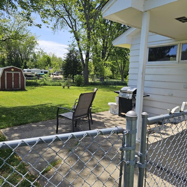 6 Johnson St, East Dundee, IL 60118 - view of patio / terrace with area for grilling