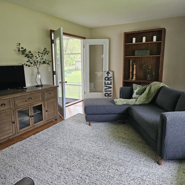 6 Johnson St, East Dundee, IL 60118 - living room featuring wood finished floors