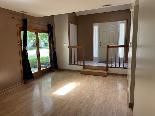 2S809 Grove Ln, Warrenville, IL 60555 - entryway featuring wood finished floors and baseboards