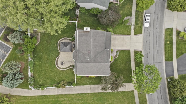 1086 Brighton Dr, Carol Stream, IL 60188 - bird's eye view