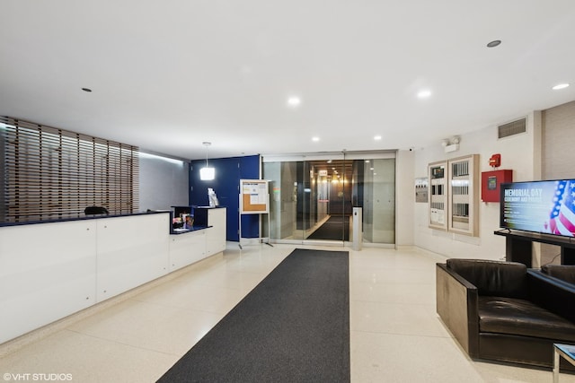 300 N State St Unit 3205, Chicago, IL 60654 - lobby with recessed lighting