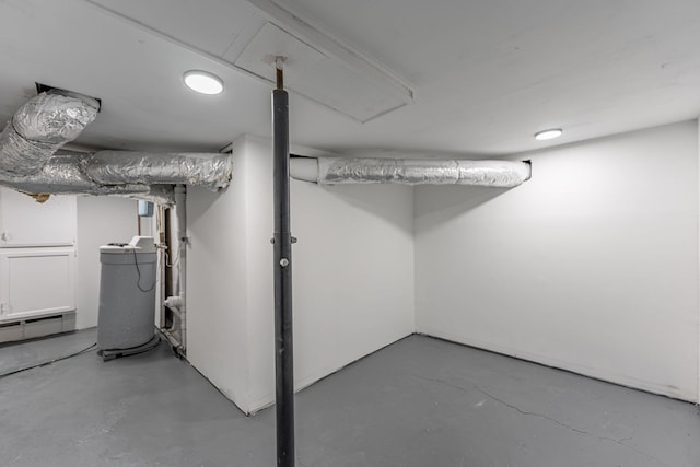 217 W Mazon Ave, Dwight, IL 60420 - finished below grade area with a water softener and a baseboard radiator