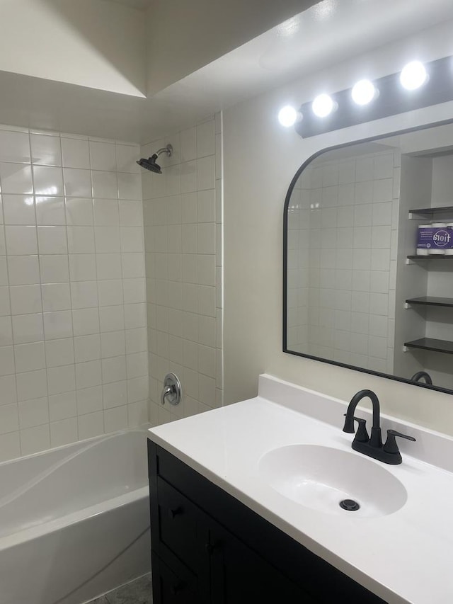 1616 Richmond Cir Unit 101, Joliet, IL 60435 - bathroom with vanity and bathtub / shower combination