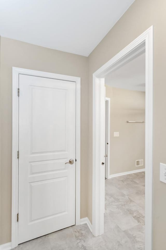 646 S Curran Rd, Round Lake, IL 60073 - hallway with baseboards