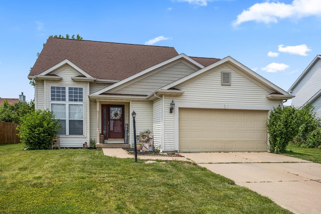 713 Sedgegrass Dr, Champaign, IL 61822 - traditional-style house featuring driveway, a garage, and a shingled roof
