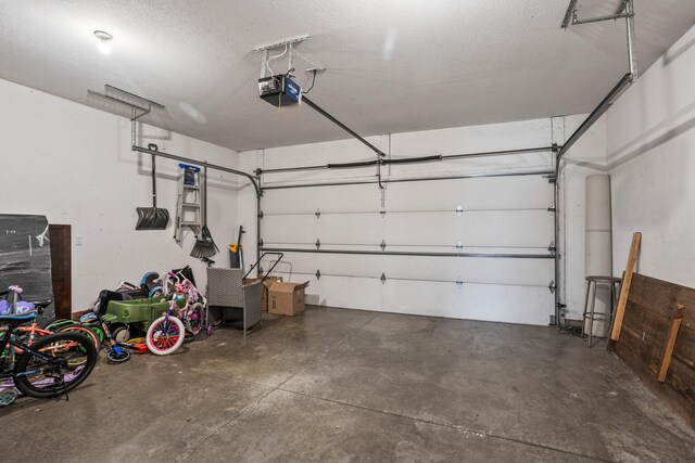 713 Sedgegrass Dr, Champaign, IL 61822 - garage featuring a garage door opener