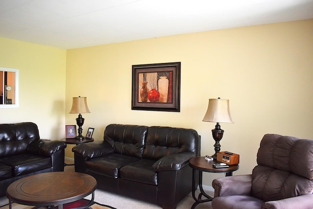 2900 Maple Ave Unit 10E, Downers Grove, IL 60515 - carpeted living room with baseboards