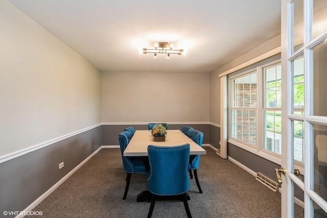 43389 N Oakcrest Ln N, Zion, IL 60099 - carpeted dining room featuring baseboards